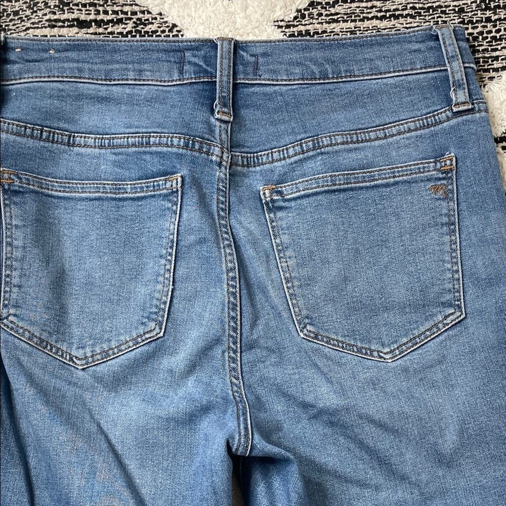 Madewell Light Blue Stovepipe Leg Jeans size 26 - Picture 6 of 6